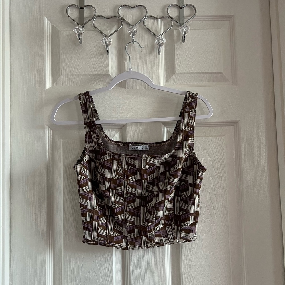 Brand new stretchy crop top